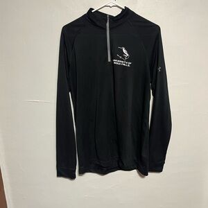 University of Sioux Falls Under Armour Black Loose Fit Top